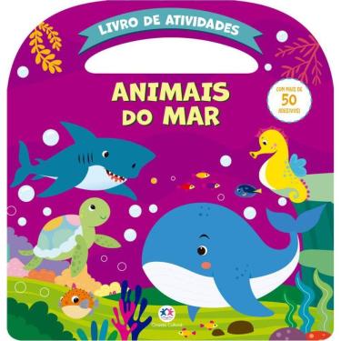 Imagem de Animais do mar - Atividades e mais 50 adesivos