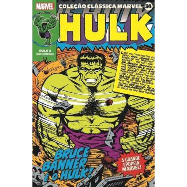 Imagem de Livro - Coleção Clássica Marvel Vol.34 - Hulk Vol.03