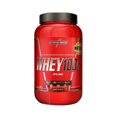Imagem de 100% Whey POTE 900g Chocolate Integralmedica, 900g, Chocolate