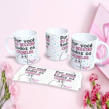 Imagem de Caneca Dia das Mães Flork 325ML Estampa 12 Porcelana Alta Resistência 