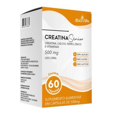 Imagem de Creatina Sênior 60 cápsulas MaxViril
