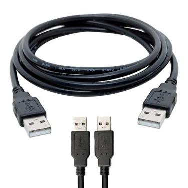Imagem de Cabo Usb 2.0 Macho Wincabos Alta Velocidade Preto 1,80 Metro