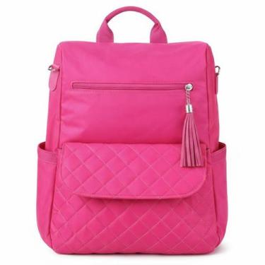 Imagem de Mochila Feminina Casual Grande Escolar Faculdade Espaçosa Moderna Resi