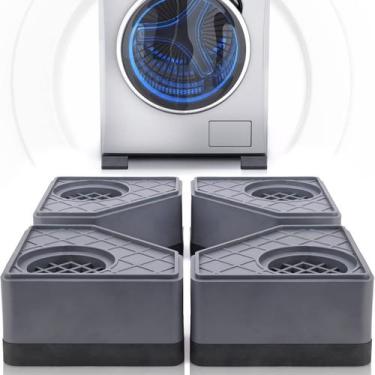 Imagem de Conjunto de 4 máquinas de lavar roupa Anti-Vibration Pads Actvty