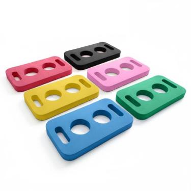 Imagem de Suporte Espaguete Piscina Conector Macarrão EVA Recreação - Kit com 6 