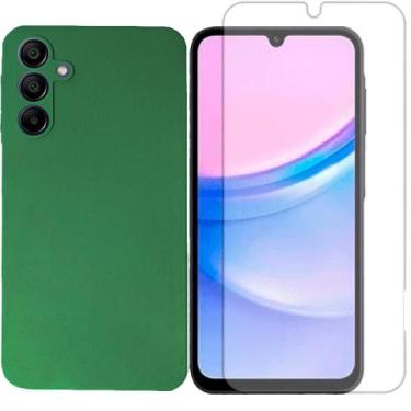 Imagem de Capa Aveludada Para Samsung Galaxy A15 + Pelicula Hidrogel - GR Global