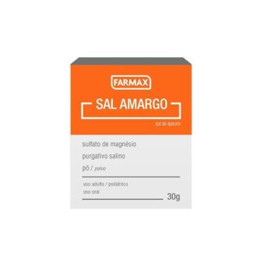 Imagem de Sal Amargo 30g Farmax 1 Unidade