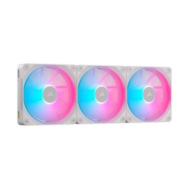 Imagem de Kit com 3 Ventoinhas Corsair LX RGB Series, iCUE LINK LX120, 120mm, Br