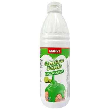 Imagem de cobertura de sorvete limão - marvi