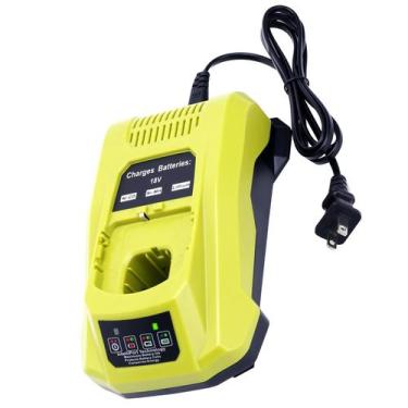 Imagem de Carregador rápido Tulepowceeng P117 para bateria Ryobi 18V e 12V