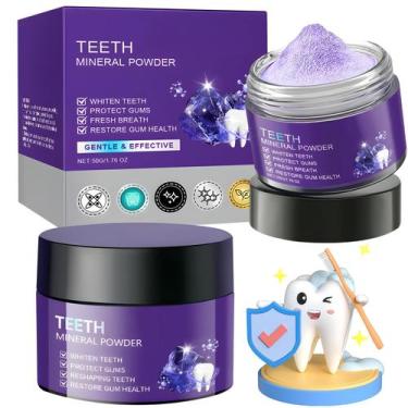 Imagem de Pó Mineral para Dentes Diinou 50 g  Clareamento e Cuidado das Gengivas