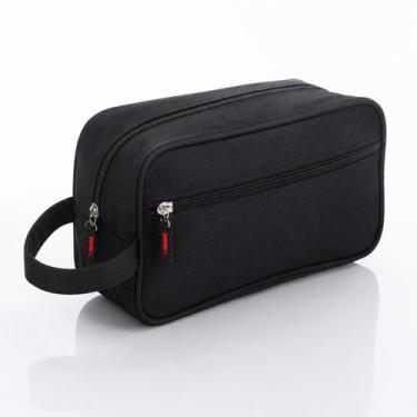 Imagem de Necessaire Masculina Preta Multiuso Resistente com Zíper - Vulkan Kros
