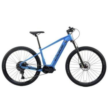Imagem de Bicicleta Aro 29 Oggi Eletrica BW 8.2 Cues 10v Azul, Tamanho 15,5