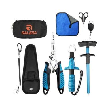 Imagem de Conjunto De Ferramentas De Pesca RALERA: Alicate, Pegador De Peixe, Re