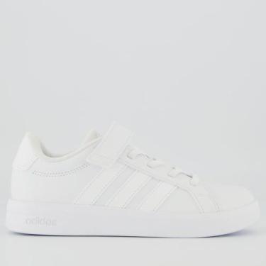Imagem de Tênis Adidas Grand Court 3.0 EL C Juvenil Branco, 32