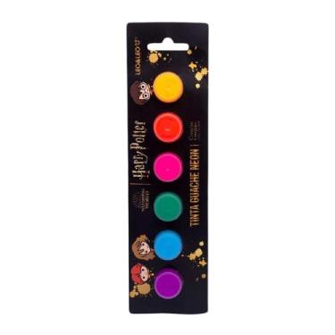 Imagem de Tinta Guache Harry Potter 6 Cores 3,68ml - Leonora 10758