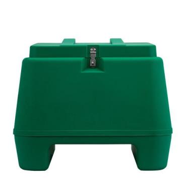 Imagem de Baú plástico superior 80 litros pro tork, VERDE BANDEIRA, 80 LITROS