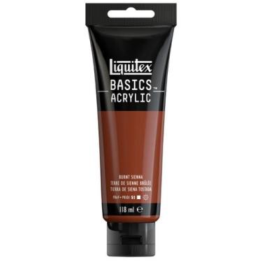 Imagem de Tinta Acrilica Liquitex Basics 118ml 127 Burnt Sienna