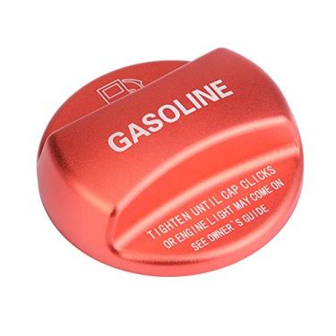 Imagem de Tampa de gasolina, tampa de decoração de tanque de combustível para gasolina de carro universal para BMW (vermelho)