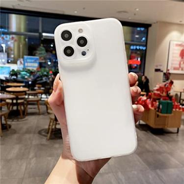 Imagem de Solid Candy Color Soft Phone Case For Samsung Galaxy M32 A13 M52 5G A32 A72 A52 A22 4G A71 A51 A21s A02 A02S A03S Silicone Cover,Clear,For S22