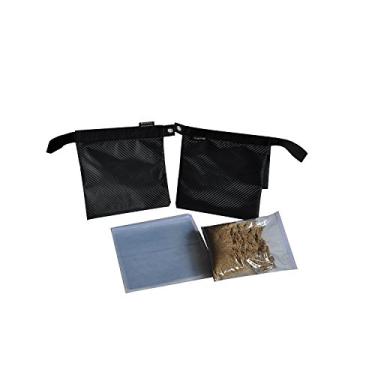Imagem de BroilPro Accessories Sandbag 2 pacotes de saco de areia fotográfico resistente preto, bolsa de peso para estúdio de fotografia de vídeo para tripé leve, suporte de braço de lança, alforje de