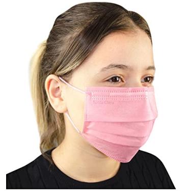 Imagem de MASCARA DESCARTÁVEL ROSA COM ELÁSTICO 25UN SANTA CLARA