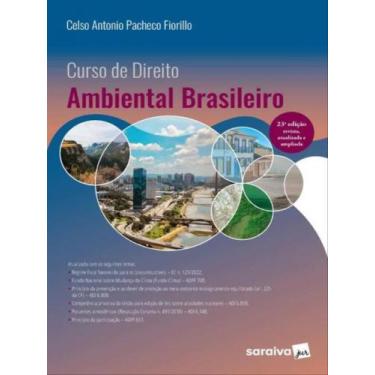 Imagem de Livro Curso De Direito Ambiental Brasileiro Celso Fiorillo