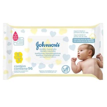 Imagem de Toalhas Umedecidas Johnson's Baby Recém-Nascido 96Un - Johnson & Johns