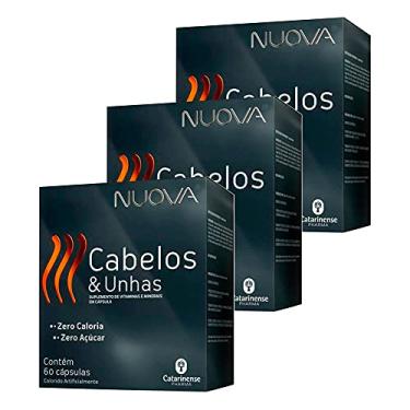 Imagem de Nuova Cabelos e Unhas Catarinense Pharma 180 Cápsulas
