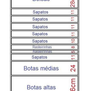 Imagem de Sapateira 100 Pares + Sapateira 50 Pares com Espelhos
