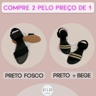 Imagem de KIT 2 Sandálias Rasteirinhas Dri Confortavel Dia a Dia