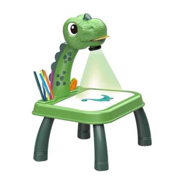 Imagem de Mesinha Projetora Desenho Divertido DM Toys Dino na Floresta