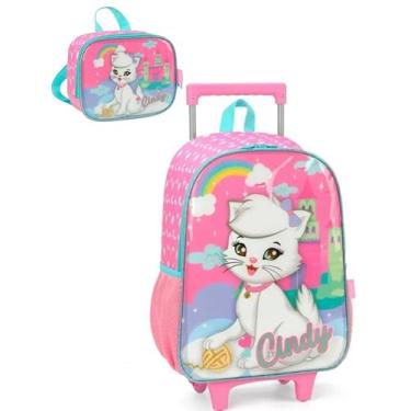 Imagem de Mochila de Rodinhas Infantil Cindy Rosa - Luxcel