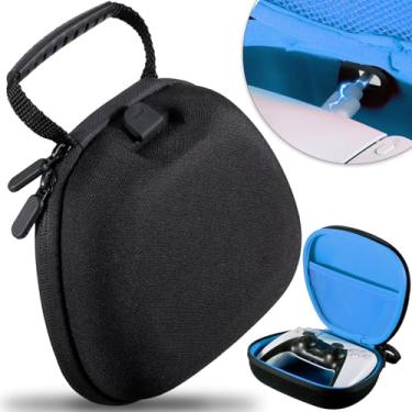 Imagem de PlayRealm Travel Case Rechargeable by Cable Compatible with PS5,PS4,Xbox Series/One, Switch Pro Controller (Blue)