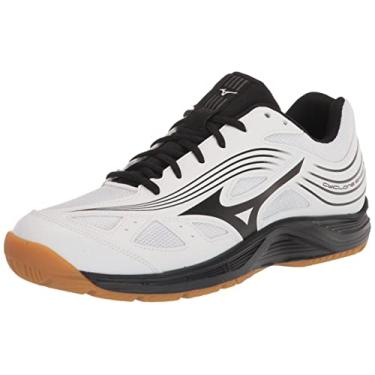 Imagem de Mizuno Sapato de vôlei feminino Cyclone Speed 3, Branco/preto, 9