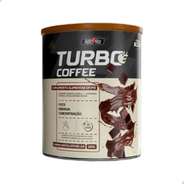 Imagem de Turbo Coffee Café Chocolate Belga Suplemento Energetico Melhorar Foco Sabor Energetico Pre-Treino