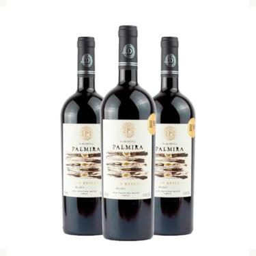 Imagem de Kit 3 Garrafas Casa Donoso Palmira Gran Reserva Malbec - Vinho Tinto Chileno Premium