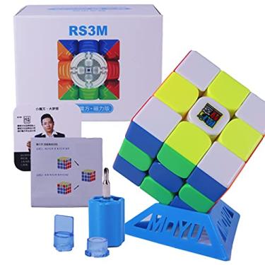 Imagem de Cubo Mágico Profissional 3x3x3 Magnético MF3M MoYu Stickerless