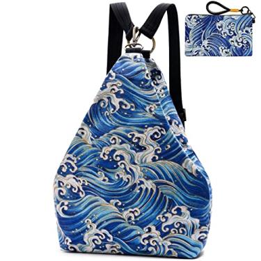 Imagem de Mochila feminina premium Black Butterfly, estilo boêmio, casual, moderna, leve e pequena, Small