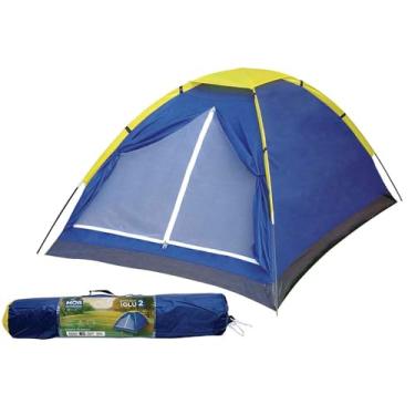 Imagem de Barraca Acampamento Camping 2 Pessoas Lugares Iglu Azul