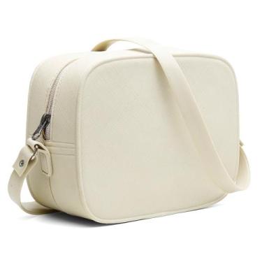 Imagem de Bolsa Pequena de Lado Transversal Feminina Milão VK, Off white
