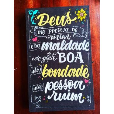 Imagem de Quadro Lettering feito a mão - Rabiscos Escritos