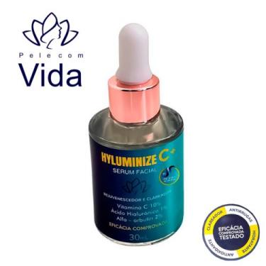 Imagem de Hyluminize C+ Rejuvenescedor e Clareador Facial 30ml - Pelecomvida