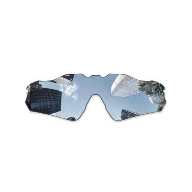 Imagem de Combine8 Lentes de reposição Ploarized para óculos de sol Oakley Radar EV Pitch OO9211 - Titânio prateado