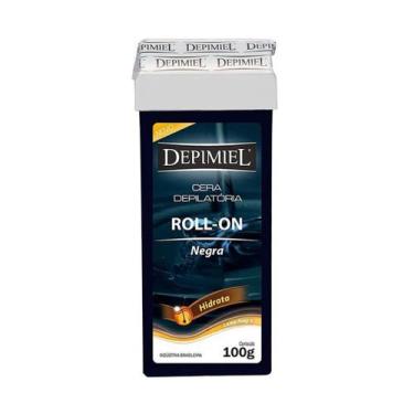 Imagem de Cera Depilatória Roll-on Negra 100g - Depimiel