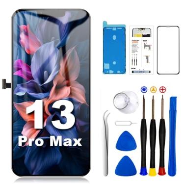 Imagem de SIMDOG Kit de substituição de tela para iPhone 13 Pro Max de 6,7 polegadas, tela LCD Full HD, digitalizador de tela sensível ao toque, montagem completa + ferramentas de reparo. Compatibilidade A2484,