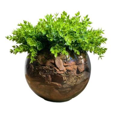 Imagem de Arranjo Centro De Mesa Baixo Verdinho Artificial Completo - Decore Fác