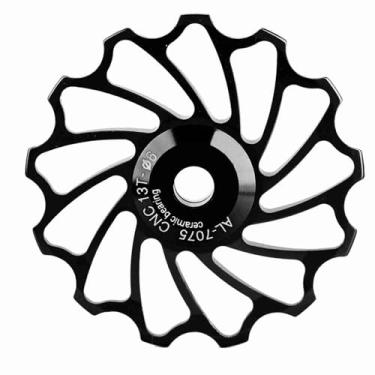 Imagem de Meijun Com Rolamento de Cerâmica Triefista de Jóque de Roda de Roda de Roda Guia Rolo de Bicicleta Robusta Acessório de Bicicleta de Montanha 2 Pacote 2 (13t)