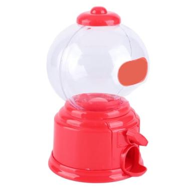 Imagem de Máquina de Gumball para Crianças, Doces Distribuidor Com Sweets Cute Sweets Candy Storage Machine Candy Machine Máquina de Venda Automática para Crianças (Vermelho)