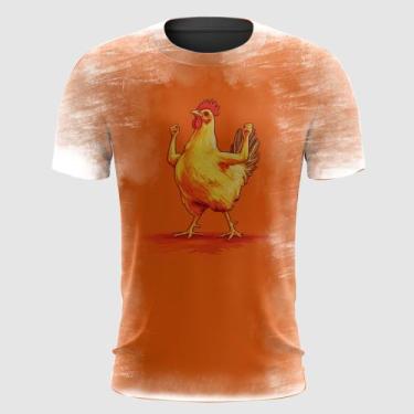 Imagem de Camiseta Galinha Dançando Folia - FABRIQUETA, GG